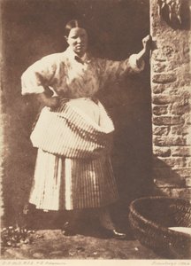 Rybaczka z Newhaven, 1844 r. (zdjęcie) autorstwa David Octavius Hill