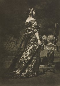 Praca z kamerą: Portret - suknia i trumna, 1909. autorstwa David Octavius Hill
