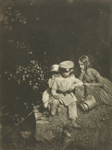 Praca z kamerą: Basen Minnow, 1909. autorstwa David Octavius Hill