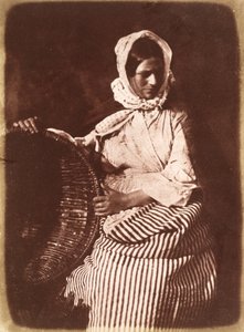 Mrs Hall, Newhaven, ok. 1843-47 (odbitka na papierze solnym z negatywu kalotypu) (zob. także 224279, 224280)