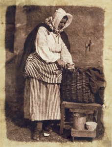 Oyster Woman, 1843-47 (odbitka na papierze solnym z negatywu kalotypu) (zob. też 224278, 224280)