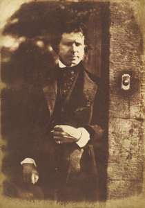 David Octavius Hill przy bramie Rock House, Edynburg