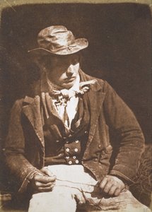 Willie Liston, „Redding [czyszczenie lub przygotowanie] linii”; Rybak z Newhaven