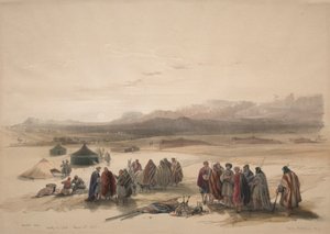Mont Ser Wadi El Shar autorstwa David Roberts