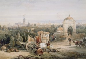 Sewilla z Cruz del Campo autorstwa David Roberts
