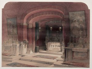 Sanktuarium Zwiastowania, Nazaret autorstwa David Roberts