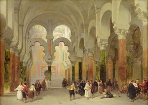 Sanktuarium Koranu, Meczet w Kordobie, 1849 autorstwa David Roberts