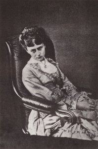 Zdjęcie Alice Liddell (zdjęcie czarno-białe)
