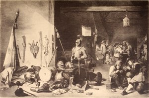 Wartownia autorstwa David Teniers the Younger