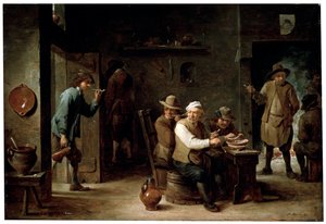 W karczmie, lata 40. XVII w. autorstwa David Teniers the Younger