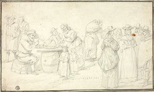 Badanie na potrzeby Country Festival w pobliżu Antwerpii autorstwa David Teniers the Younger