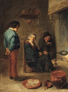 The Pancake Baker autorstwa David Teniers the Younger