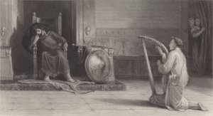 Psalm Dawida autorstwa David Wilkie