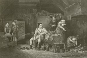 Alfred w domku Netherd