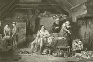 Alfred w domku Netherd