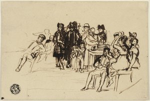Studium dla właściwej grupy autorstwa David Wilkie