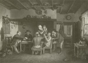 Gracze w karty autorstwa David Wilkie