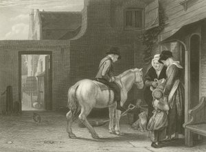 Chłopiec na posyłki autorstwa David Wilkie