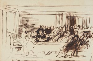 Pierwsza Rada Królowej Wiktorii autorstwa David Wilkie
