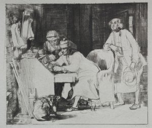 Zaginiony paragon, 1824. autorstwa David Wilkie