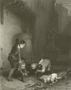 Łowcy szczurów autorstwa David Wilkie