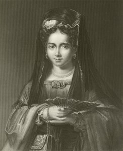 Hiszpańska dama autorstwa David Wilkie