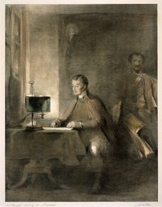 Wellington pisze swoje depesze autorstwa David Wilkie