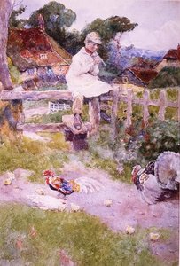 Chłopiec farmera
