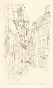 Hotel Sens, 1915 autorstwa David Young Cameron