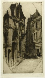 Hôtel de Sens, płyta trzecia z Paris Set autorstwa David Young Cameron