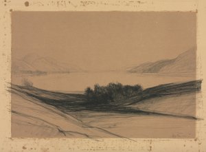 Loch Ness, Szkocja autorstwa David Young Cameron