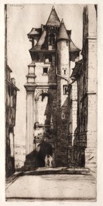 St. Aignan, Chartres autorstwa David Young Cameron
