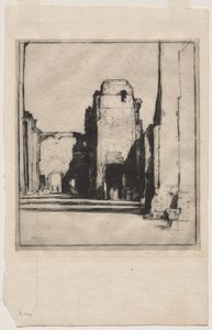 Tepidarium, Termy Karakalli autorstwa David Young Cameron