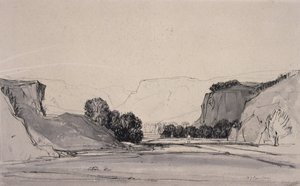 Dolina, 1914 (wc na papierze) autorstwa David Young Cameron