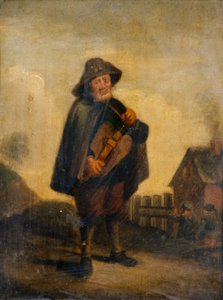 Przesłuchanie, ok. 1800 (olej na płycie)