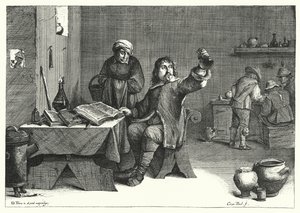 Doktor moczu (grawerunek)