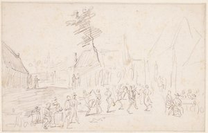 Wesele chłopskie autorstwa David Teniers the Younger