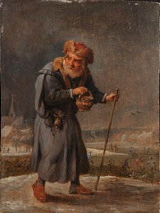 Alegoria czterech pór roku: zima autorstwa David Teniers the Younger