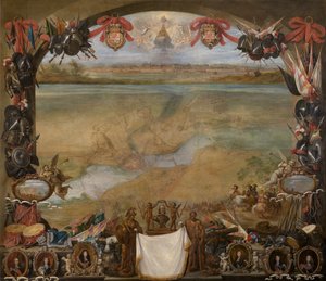 Miasto Valenciennes autorstwa David the Younger Teniers