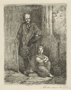 Żebrak autorstwa David van der Kellen