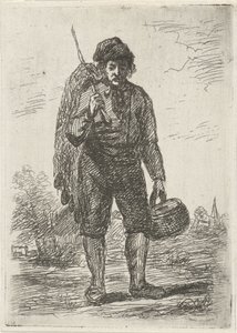 Visser autorstwa David van der Kellen