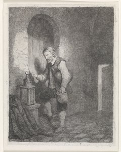 Strażnik więzienny autorstwa David van der Kellen