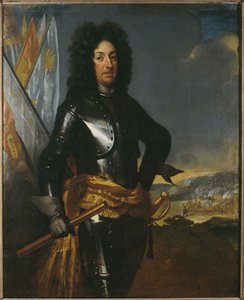 Le comte Adam Ludvig Lewenhaupt, general suedois - Portret hrabiego Adama Ludviga Lewenhaupta (1659-1719), autorstwa Kraffta, Davida, von (1655-1724). Olej na płótnie. Wymiar: 144x117 cm. Muzeum Narodowe w Sztokholmie autorstwa David von Krafft