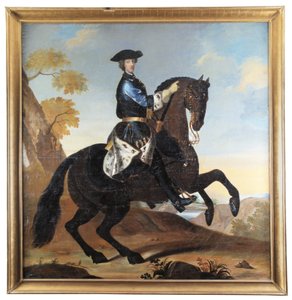 Porträt, Reiter autorstwa David von Krafft