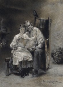 Wiadomości o marnotrawnym (kolor lito) autorstwa Davidson Knowles