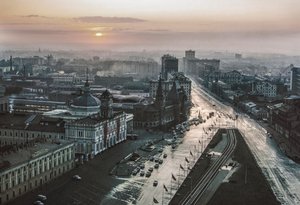 ZSRR Plac Moskiewskiego Komsomołu, stacje Leningrad i Jarosław