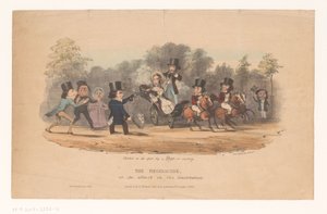Aanslag na koningin Victoria, 1840 Reginacyd, czyli atak na konstytucję (tytuł na przedmiot) autorstwa Dean and Munday