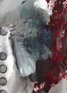 Mroczna, abstrakcyjna energia autorstwa Deb Chaney