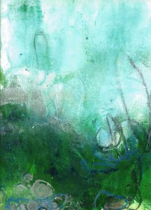 Eteryczne zielone głębiny autorstwa Deb Chaney