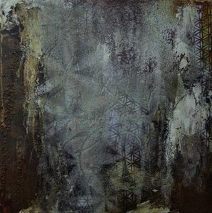 Geometryczna tekstura w stylu grunge autorstwa Deb Chaney